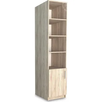 Regál kancelářský s dvířky OFFICE 2 dub sonoma