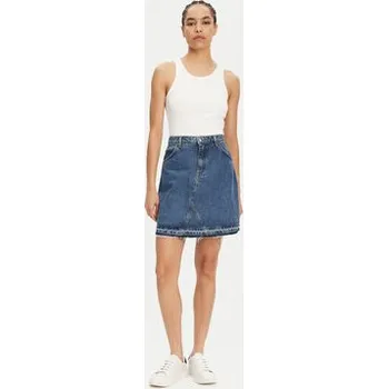 Dámská sukně HUGO Džínová sukně Getina_2 50539762 Modrá Regular Fit XS