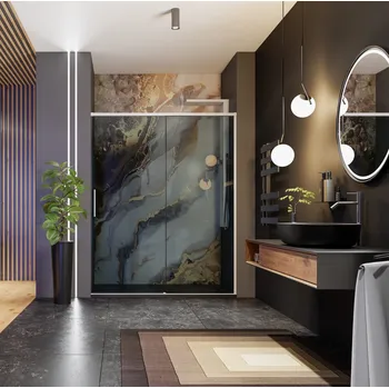 Sprchové dveře Aquatek X-FAKTOR B2 160 posuvné sprchové dveře 158-161 cm