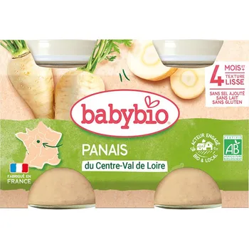 BABYBIO pastinák 4m+ 2x130g