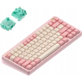 Klávesnice Mechanická klávesnice Nuphy Halo75 V2 Sakura Fizz Mint