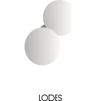 Lodes LED stropní/nástěnné svítidlo Puzzle Round Double, d. 37,5 cm, 2x16W Barva: Matná bílá, Teplota světla: 2700K - teplá bílá