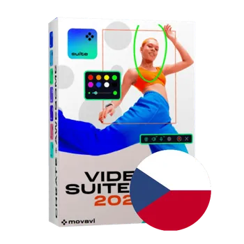 Grafický software Movavi Video Suite 2025 - čeština