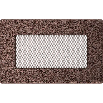 Krbové nářadí KRATKI Krbová mřížka 11x17 kladívková měď
