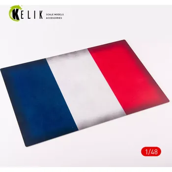 Plastikový model Reskit 1/48 France Flag (410 x 270 mm)
