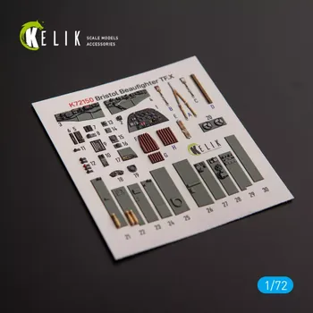 Plastikový model Reskit 1/72 Bristol Beauhfighter TF.X - interior 3D (AIR)