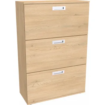 Předsíňová stěna Botník TRIANGL 5 Dekor: Dub sametový