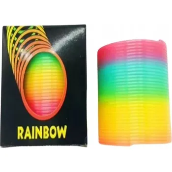 Hračka pro nejmenší Magická Duhová Pružina Pružinka Fidget Barevná Hračka Pro Děti