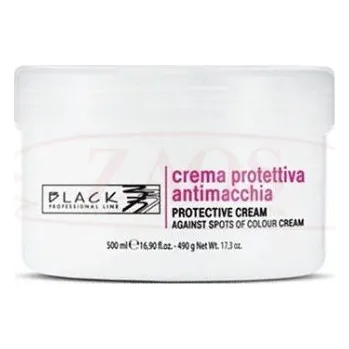 Odstraňovač barvy na vlasy BLACK Protecting Cream ochranný krém na kontury při barvení vlasů 500 ml