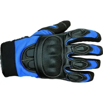 Moto kombinéza NERVE Sporty sportovní modré letní rukavice na motorku XXL