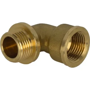 Fitinka Koleno G1/2" vnitřní vnější, mosaz 16 bar