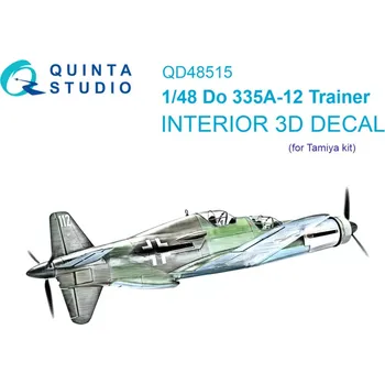 Plastikový model Quinta studio 1/48 Do 335A-12 Trainer 3D-Print.&col.Inter. (TAM)