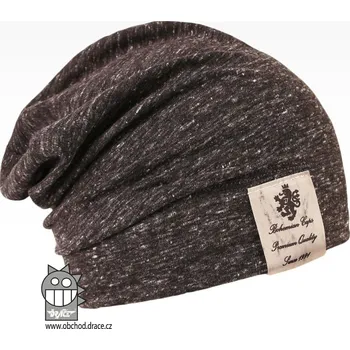 Čepice Pastels - vzor 22 - antracit / melír 44 - 46