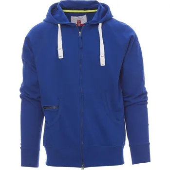 Pánská mikina Payperwear Lehká pánská mikina Hawaii+ s kapucí a se skrytým celozipem Barva: modrá královská, Velikost: 3XL