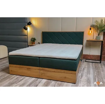 Postel Aza-nabytek Palermo Boxspring 180x200 cm Bílá