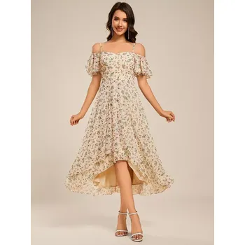 Dámské šaty Ever Pretty Dámské šaty EP02103-7 meruňková S