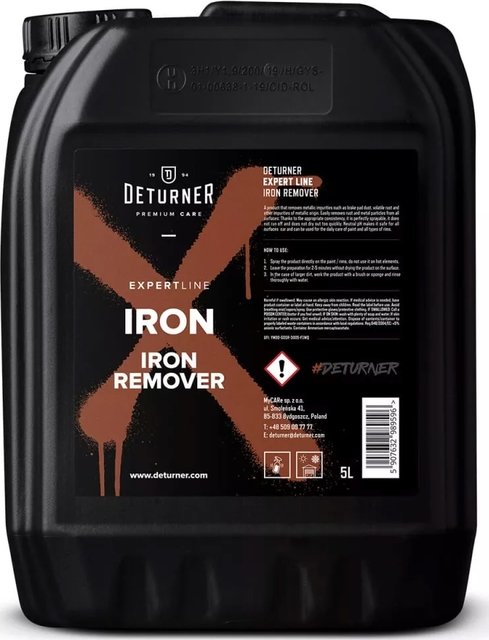 Deturner Iron - Odstraňovač polétavé rzi (5 l)