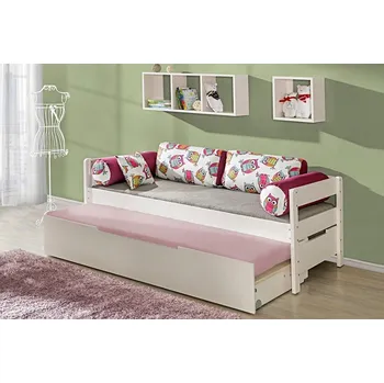 Dětská postýlka Dolmar Postel Borys pro 2 děti Barevné provedení: Bílá