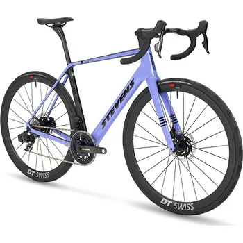 Jízdní kolo Silniční kolo STEVENS Xenith Force eTap AXS DT Swiss ARC 1100 35 Lavender Black Velikost rámu: 48cm