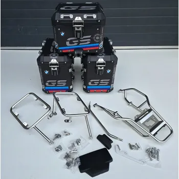 Zavazadlo na motocykl SADA NOVÝCH KUFRŮ 3ks + rámy + POLEP BMW R1300 GS R 1300 GS