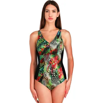 Dámské plavky Dámské plavky jednodílné Pantera černé zeštíhlující M