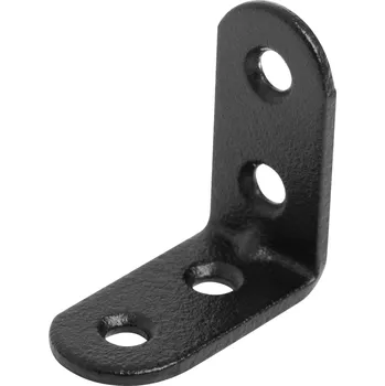 Walteco Spojovací úhelník, 30x30x15mm, černý Množství: 10 ks