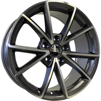 Alu kolo Alu kola Racing Line BK703, 19x8.5 5x112 ET40, šedivá + leštění