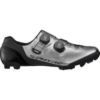 Pánské cyklistické tretry SHIMANO MTB obuv SH-XC903, unisex, stříbrná, 38