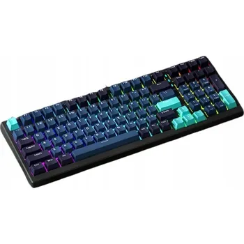 Klávesnice Mechanická klávesnice Xinmeng X98 Pro V2 Hot Swap 2.4Ghz RGB Sea Blue 100%