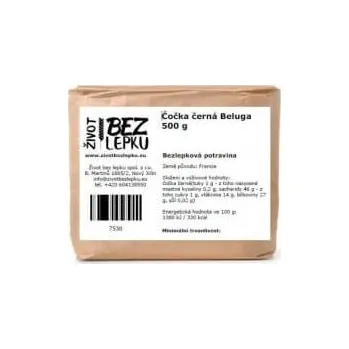 Luštěnina Čočka černá Beluga 500 g
