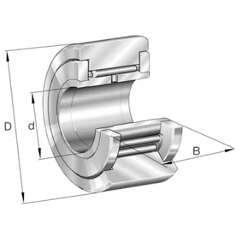 NATR10 INA jednořadá jehlová kladka