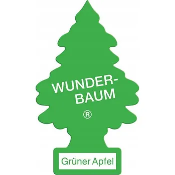 Vůně do auta WUNDER-BAUM Vůně do auta stromeček Zelené Jablko