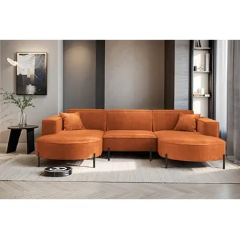 Sedací souprava Sedací souprava do U Parma Hills - Oranžová 12