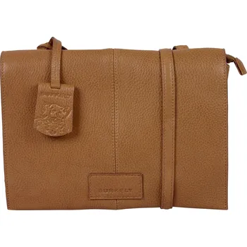 Kabelka Dámská crossbody kožená kabelka Burkely Neola - koňak