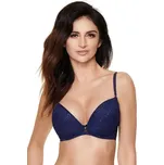 Dámská push-up podprsenka Sempre modro-měděná 70B - Dárková krabička