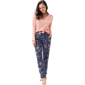 Dámské pyžamo Dámské pyžamo Arieta meruňkové 3XL