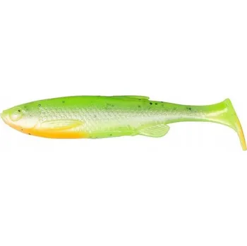 Umělá nástraha Guma Nástraha 3D Fat Minnow T-Tail Savage Gear 7.5 cm 5 g Fluo Green Silver