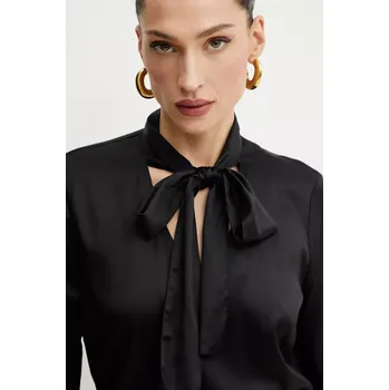 Dámská halenka Halenka Fracomina FS25ST1001W73201 černá 99X, vel. M