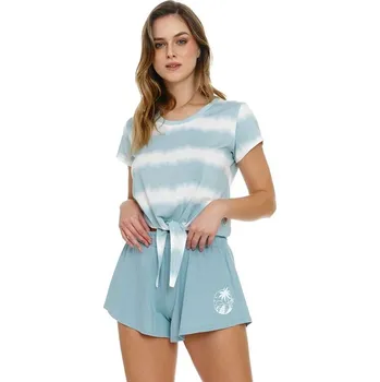 Dámské noční prádlo Dámské pyžamo Zen Ombre modré XL