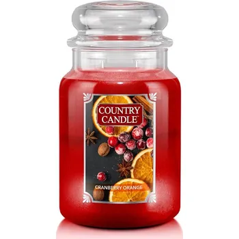 Svíčka Country Candle Vonná Svíčka Cranberry Orange, 652 g
