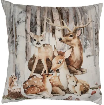 Clayre & Eef - Povlak na polštář DEER KT021.404