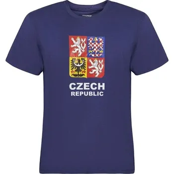 Pánské tričko Pánské tričko Střída CZECH T-SHIRT XXL Tmavě modrá, Mix