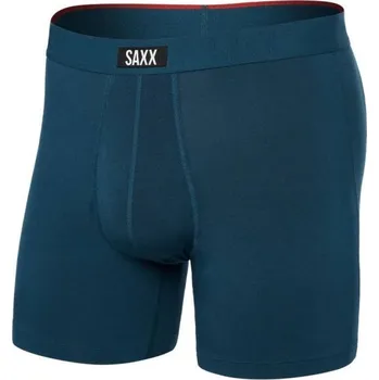 Pánské boxerky SAXX VIBE EXTRA S Tyrkysová, Bílá