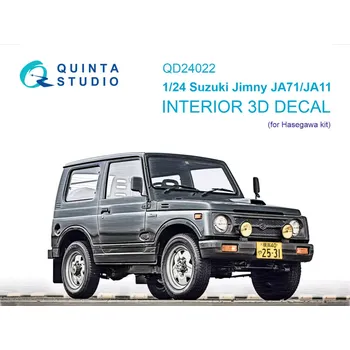 Plastikový model Quinta studio 1/24 Suzuki Jimny JA71-JA11 3D-Print.&col.Interior