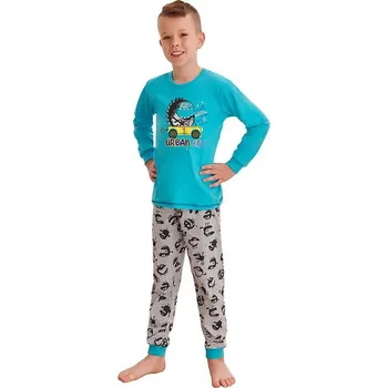 Chlapecké pyžamo Klučičí pyžamo Miloš street tyrkysové 86