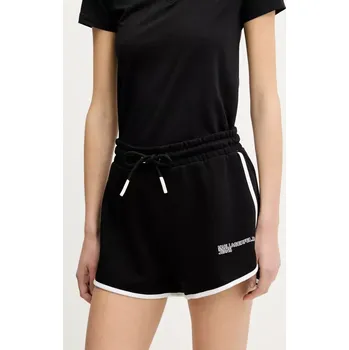 Pánské kraťasy Bavlněné šortky Karl Lagerfeld Jeans A2W10095 černá 99X, vel. S