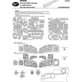 Plastikový model New Ware 1/48 Mask Mi-24A Hind-B EXPERT (TRUMP 05828)