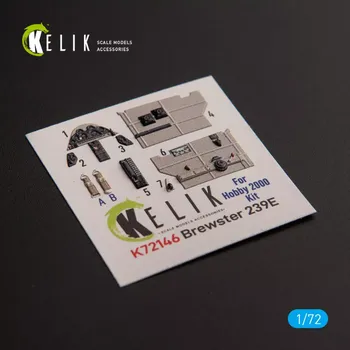 Plastikový model Reskit 1/72 Brewster 239E - interior 3D (H.2000/HAS)