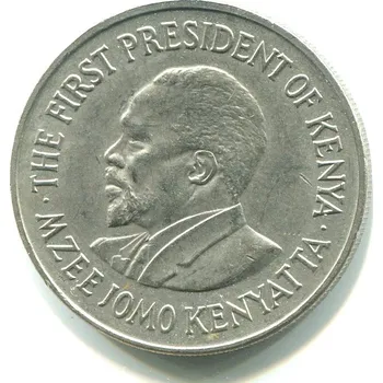KEŇA. 1 shilling 1973. KM-14