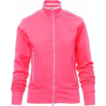 Dámská mikina Payperwear Dámská fluorescentní mikina Melbourne s postranními kapsami Barva: růžová fluorescetní, Velikost: XL